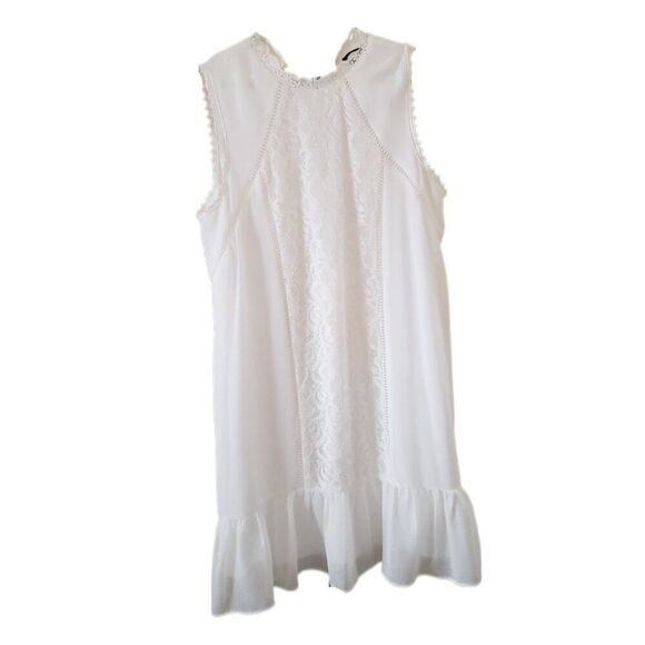 As U Wish White Sleeveless Dress - Picture 1 of 4